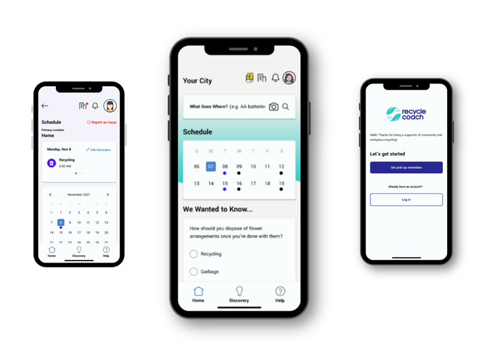 recycle coach mobiles schedule